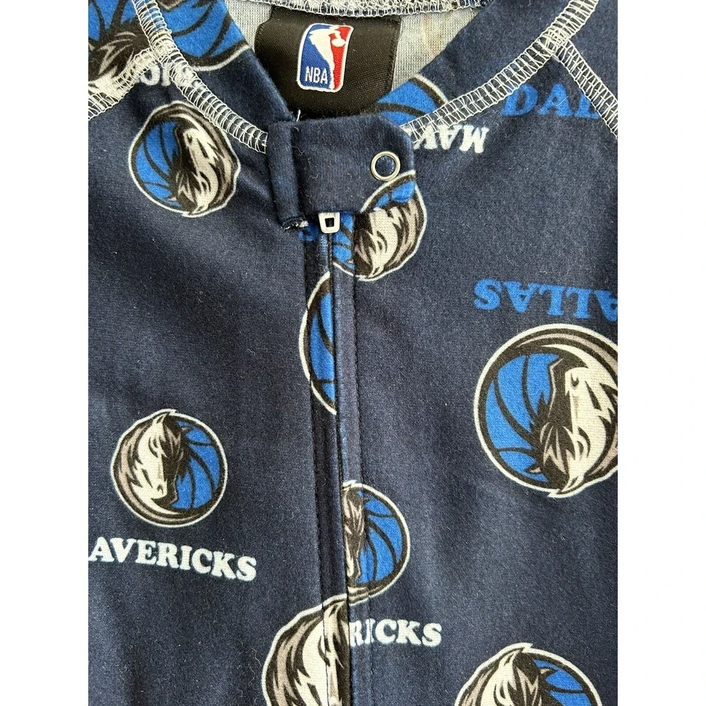 Dallas Mavericks ‎ Pajamas One Piece Toddler 24M NWT NBA